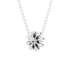 Maple Men's Orbit Pendant & Ball Chain Necklace in Silver
