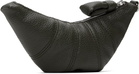 LEMAIRE Gray Cross-Body Croissant Coin Pouch
