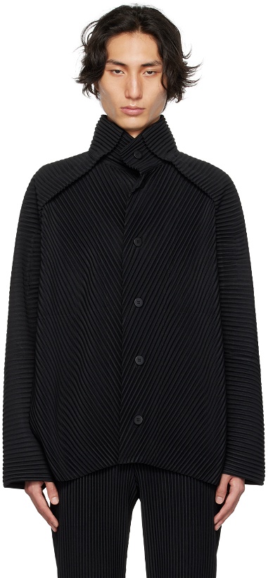 Photo: Homme Plissé Issey Miyake Black Monthly Color July Jacket