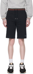 Paul Smith Navy Artist Stripe Shorts