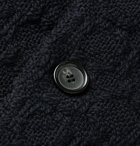 Blue Blue Japan - Wool-Jacquard Jacket - Blue