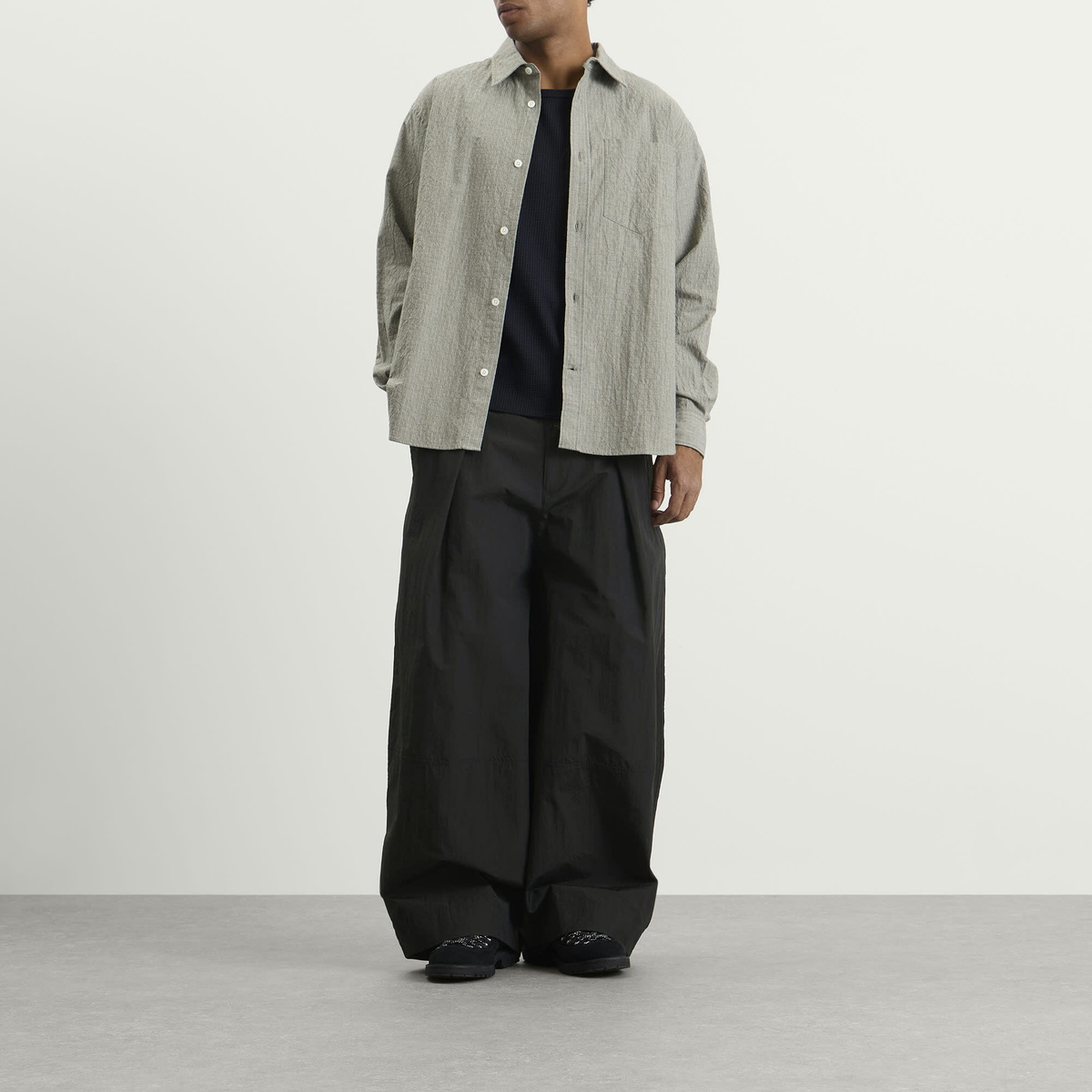 YMC Men's Nyco Deadbeat Trousers - END. Exclusive in Black