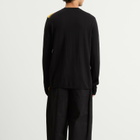 Comme des Garçons SHIRT Men's Football Scarf Knit in Black