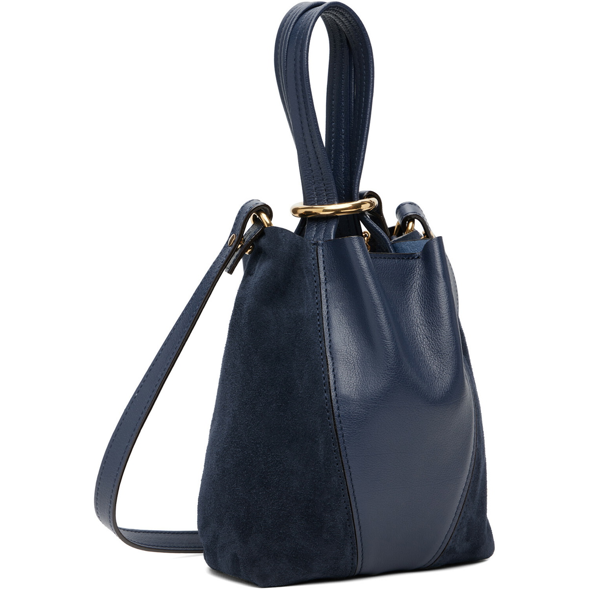 Chloé Navy Small 'Chloé Spin' Tote