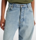 Balenciaga Frayed tapered jeans