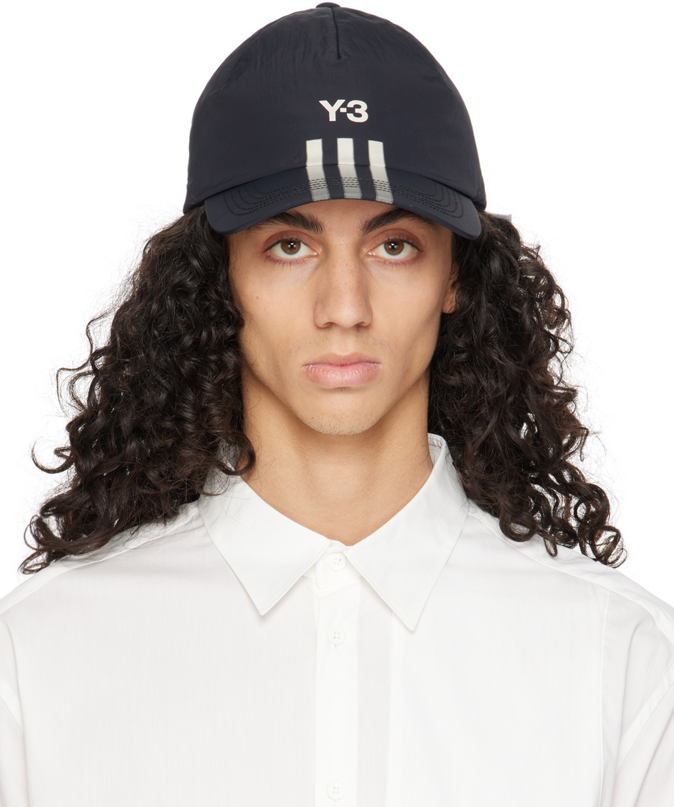 Y-3 Black Stripes Cap Y-3