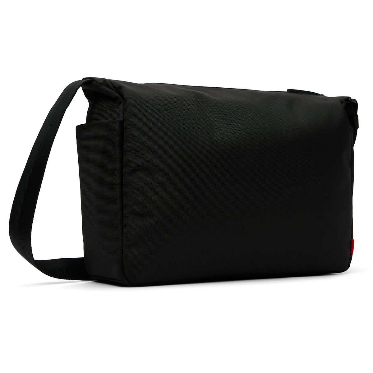 Hugo Black Canvas Messenger Bag