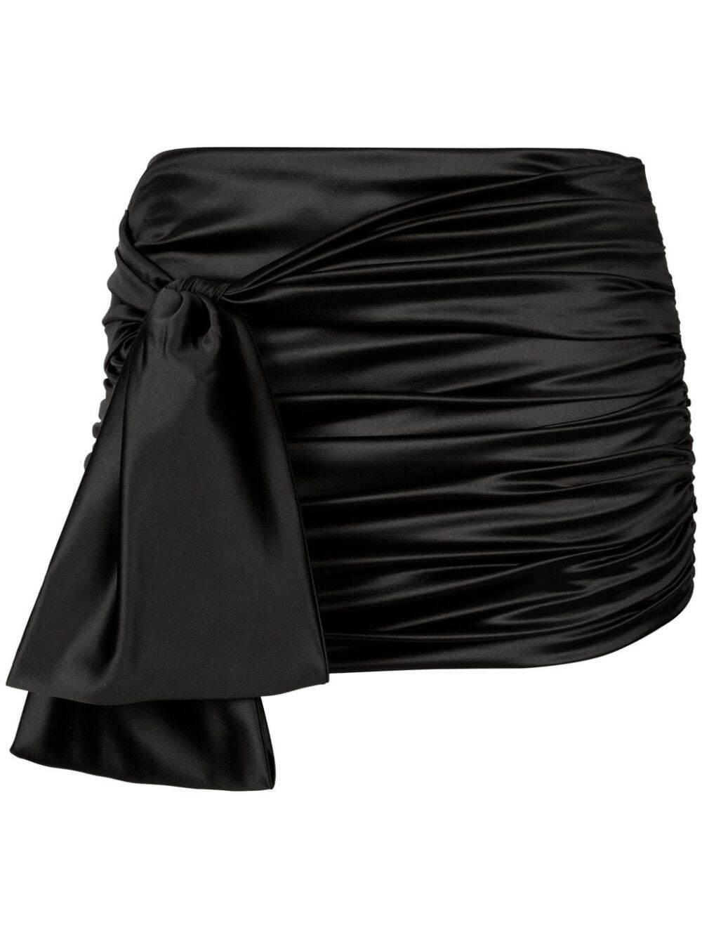 DOLCE & GABBANA - Silk Mini Skirt Dolce & Gabbana