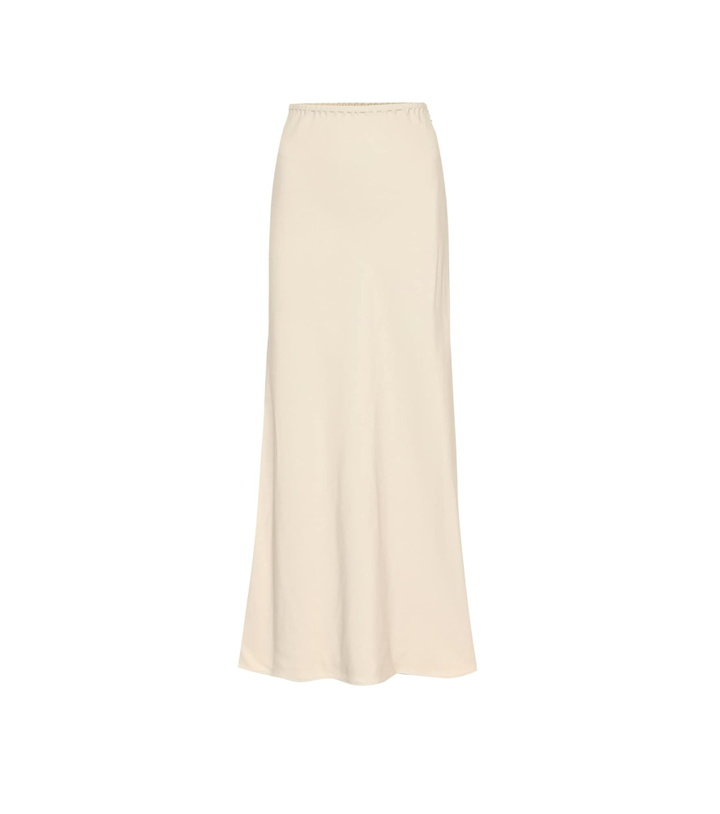 Photo: Agnona - Satin-twill midi skirt