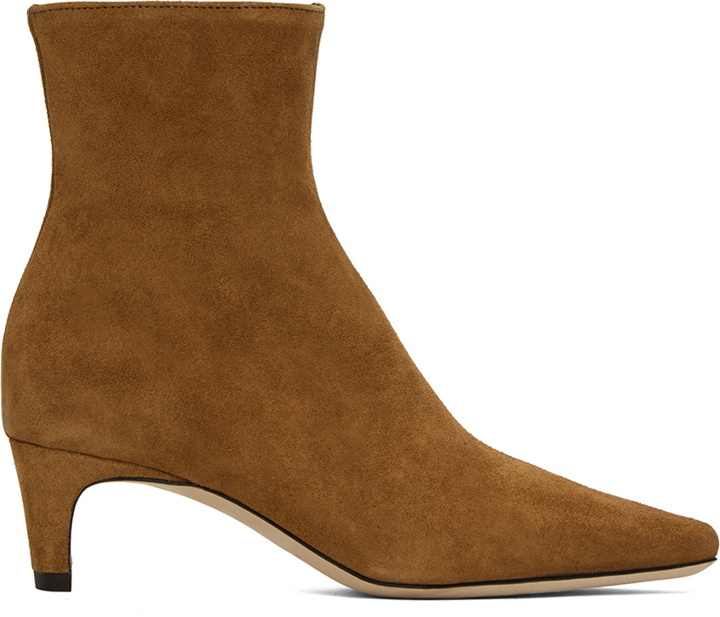 Photo: Staud Tan Wally Ankle Boots