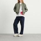 Comme des Garçons Play U T-SHIRT LOGO PRINT KNIT in White