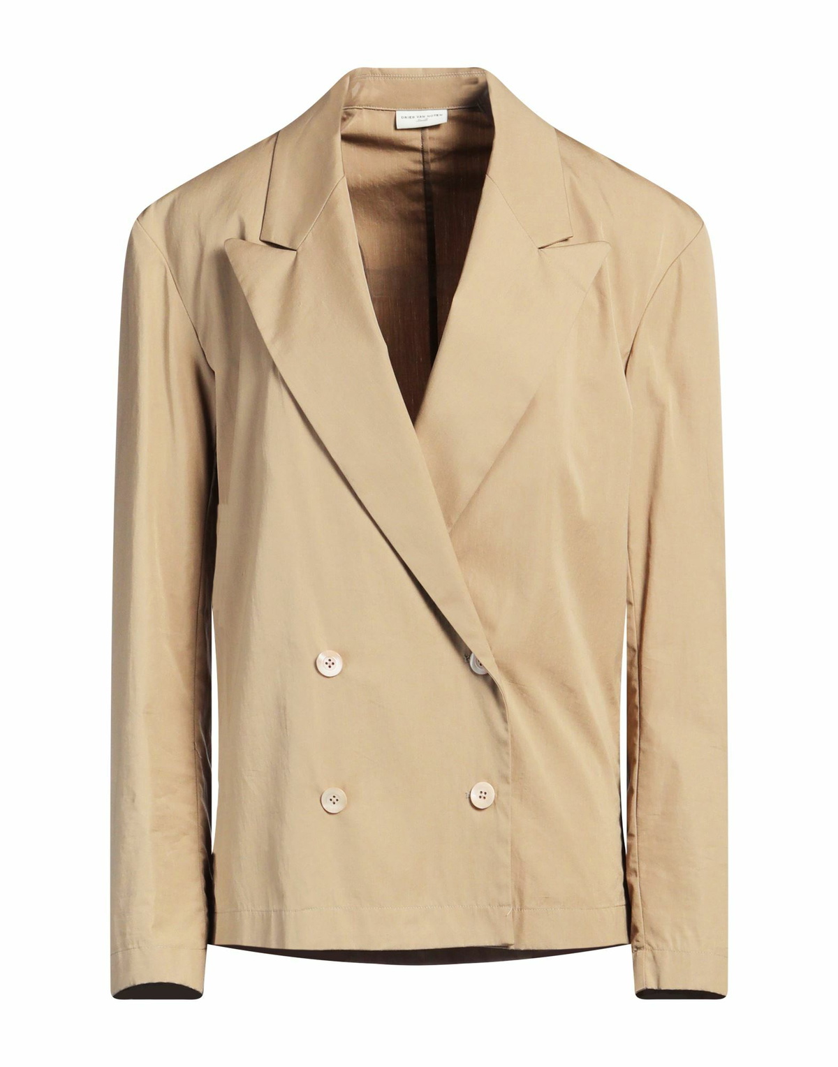 Dries Van Noten Womens Blazer Sand