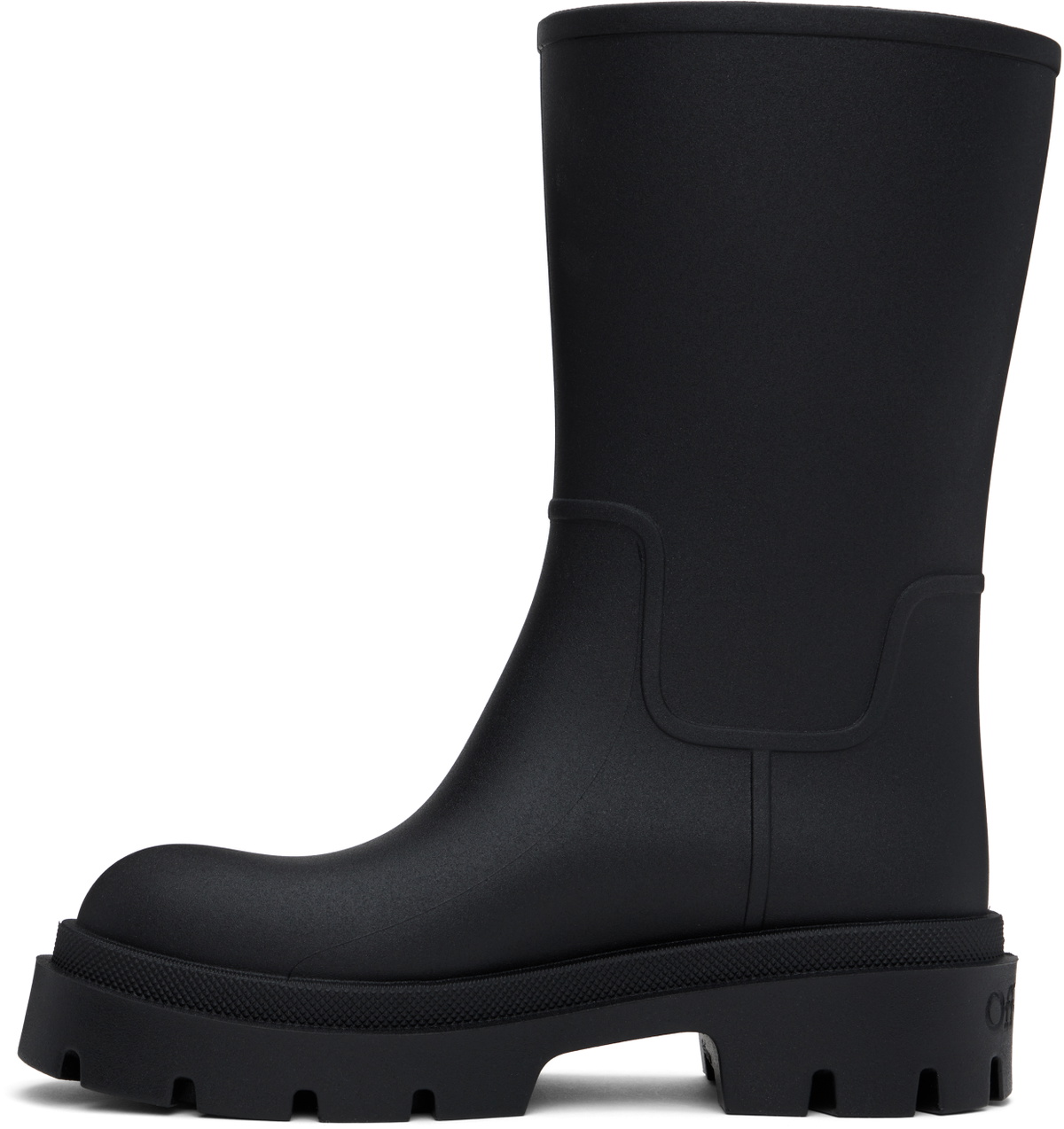 Off-White Black Reboot 'Rainy Days' Boots