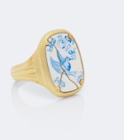 Chloé Oversized enamel ring