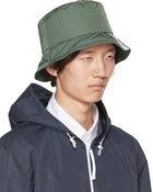 Thom Browne Green 4-Bar Bucket Hat