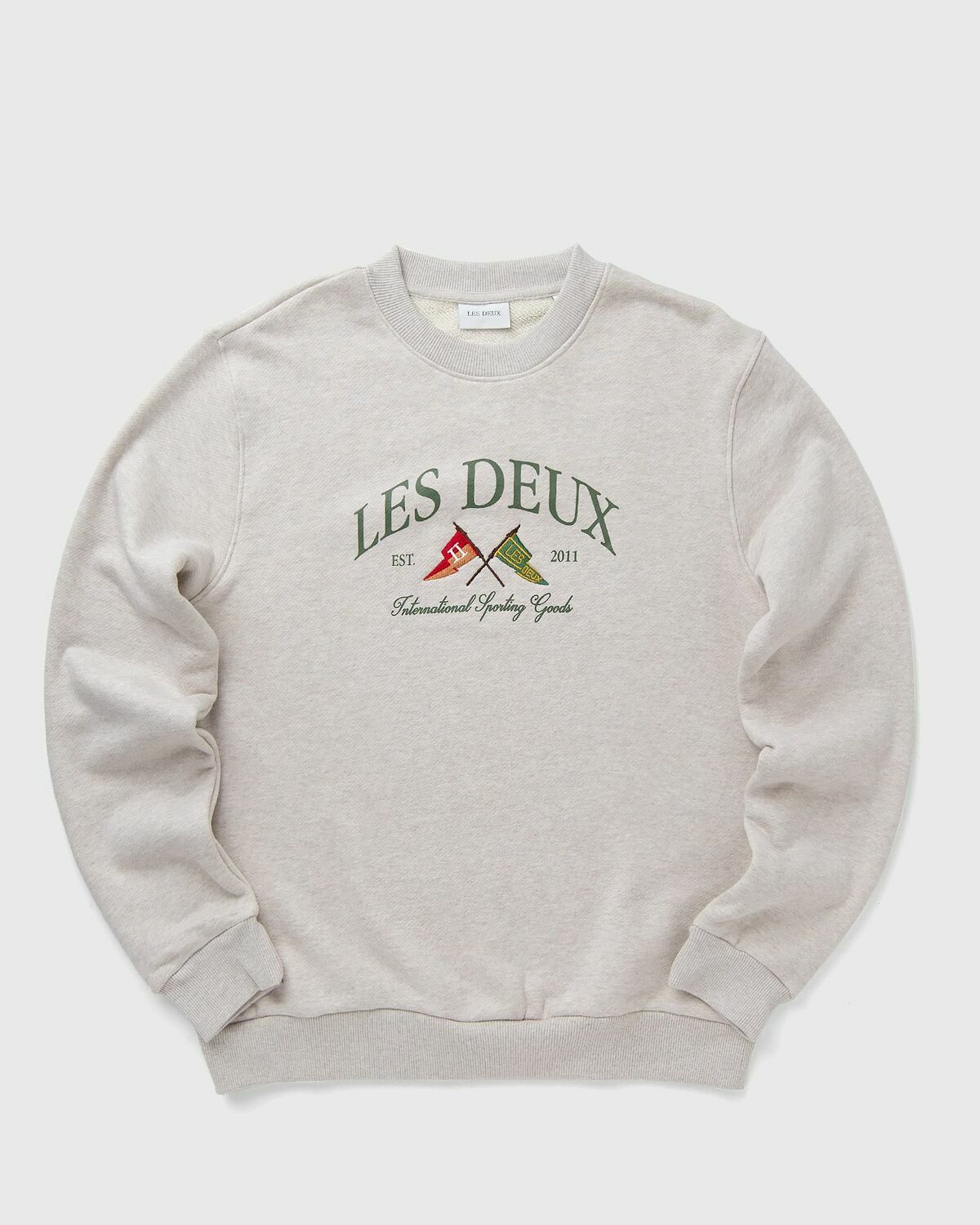 Les Deux Ivy League Sweatshirt Grey Men