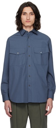 Paul Smith Navy Oversized Shirt