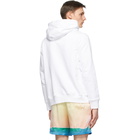 Casablanca White Laurel Hoodie