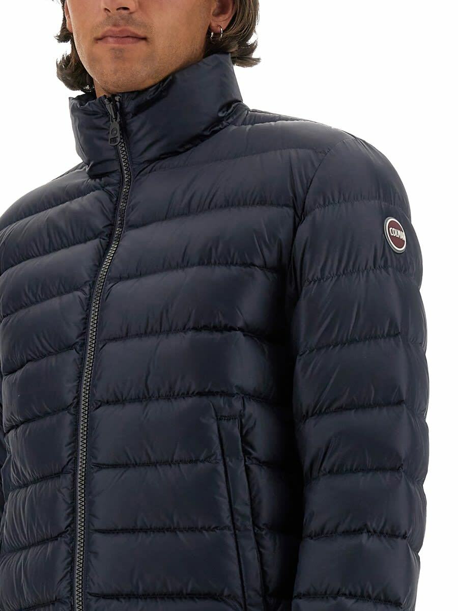 ダウンジャケット・コート COLMAR ORIGINALS FW24 DOWN JACKET WITH LOGO (2206 2XX99) Down jacket with technical fabric details - BLACKBERRY