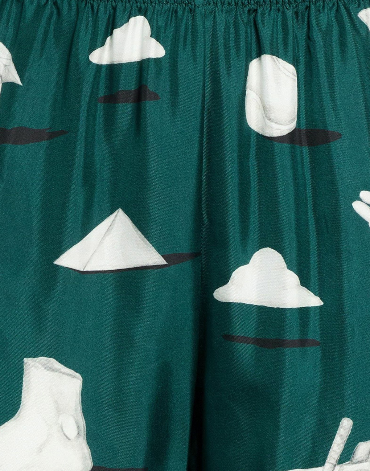 Casablanca Womens Pants Dark in Green