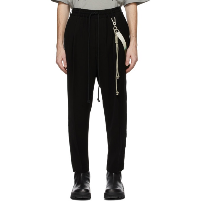 Photo: Song for the Mute Black Jersey Lounge Pants