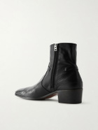 TOM FORD - Clint Embellished Leather Boots - Black