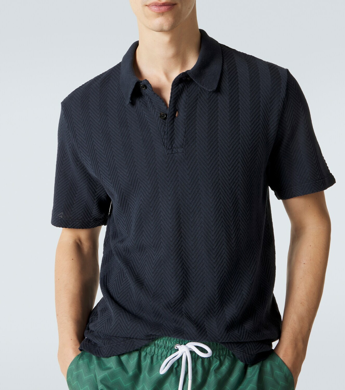Missoni Cotton-blend polo shirt