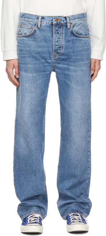 Photo: Nudie Jeans Blue Tuff Tony Jeans