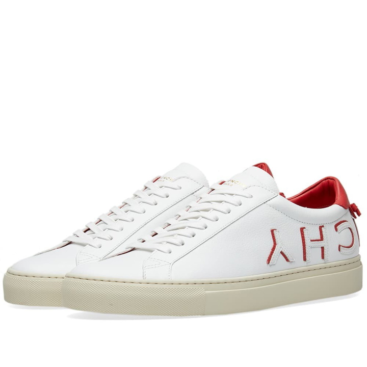 Photo: Givenchy Reverse Letters Low Top Sneaker