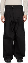 FFFPOSTALSERVICE Black Belted V1 Trousers