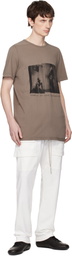 Rick Owens DRKSHDW Off-White Temple Creatch Drawstring Cargo Pants
