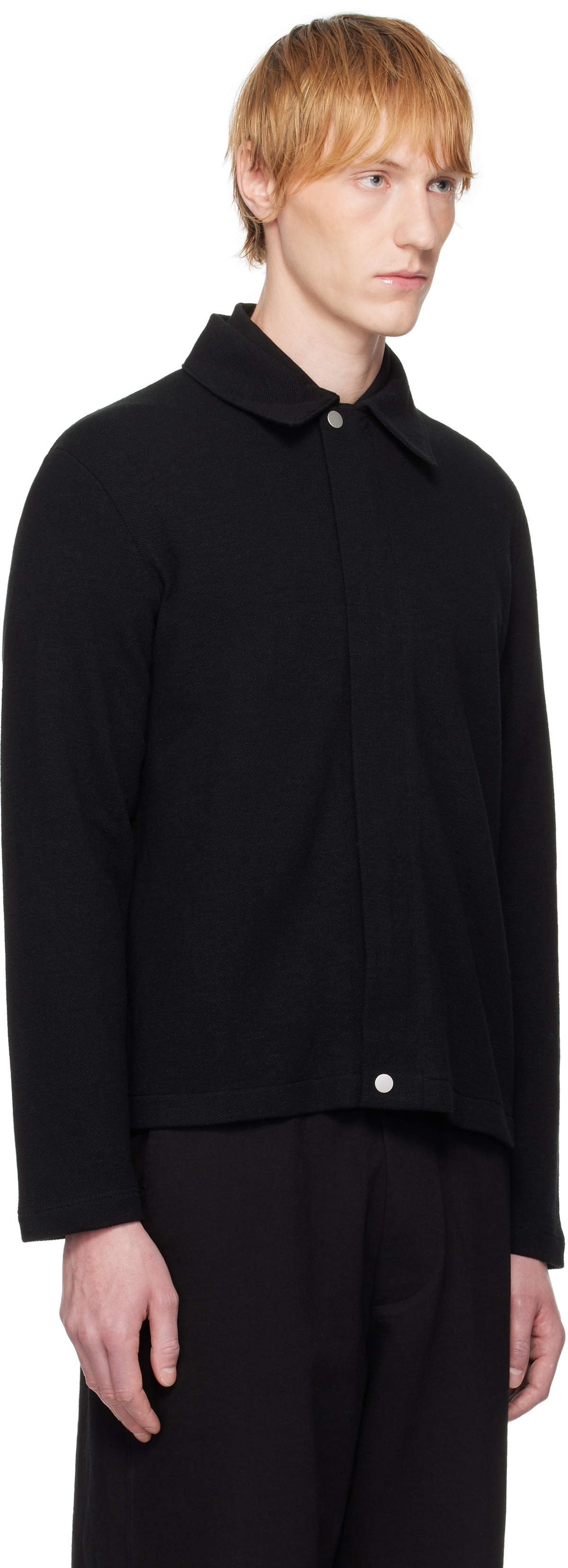 Lady White Co. Black Double Knit Jacket