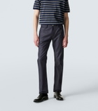 Giorgio Armani Cotton and silk-blend straight jeans
