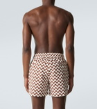 Frescobol Carioca Rio printed swim trunks
