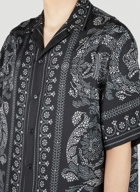 Versace - Baroque Silk Shirt in Black