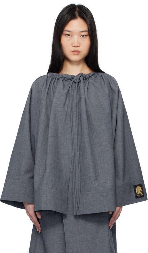Photo: AO Yes Gray Drawstring Jacket