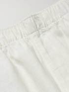 Onia - Home Linen Pyjama Shorts - White