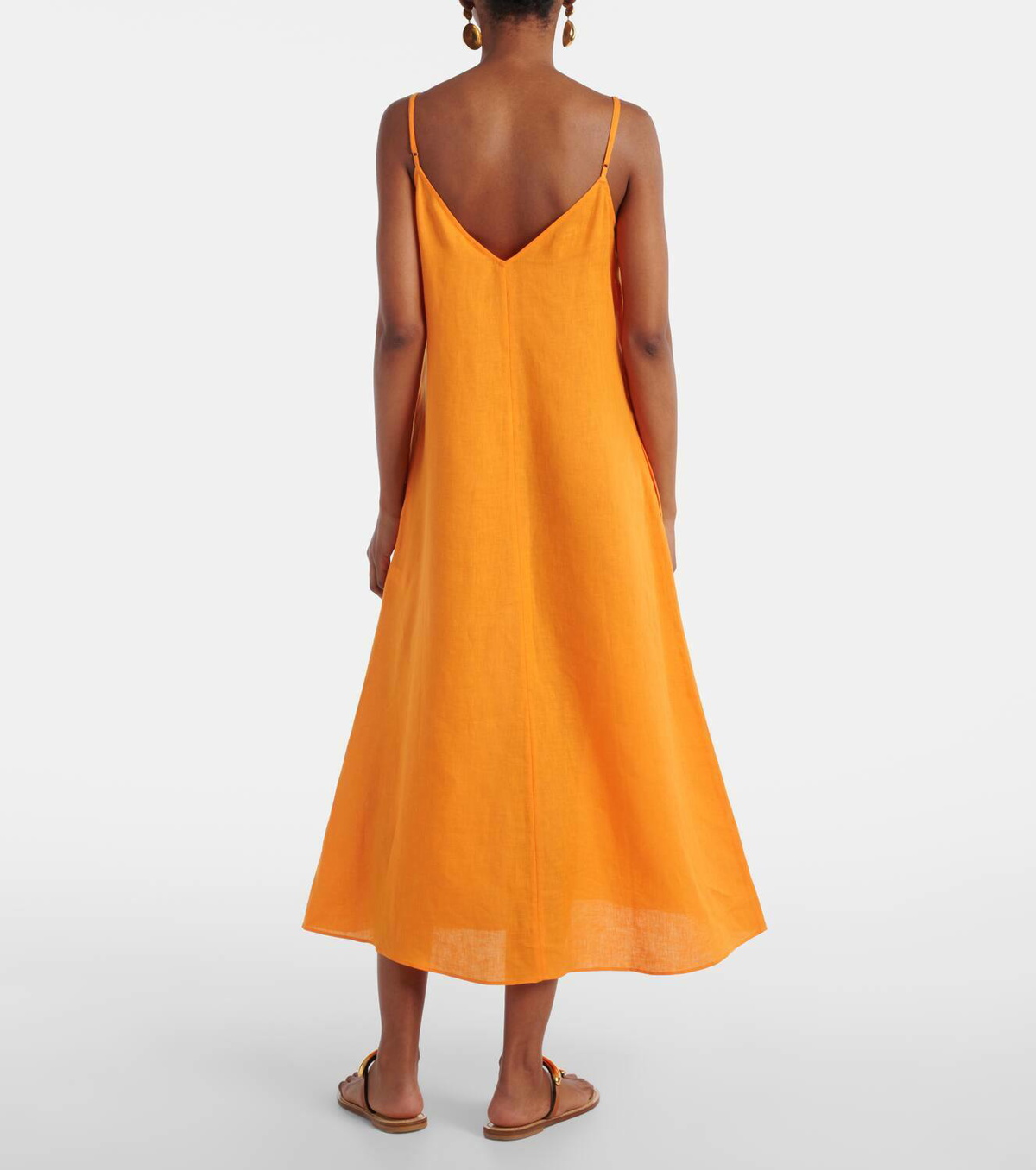 Eres Snob linen slip dress