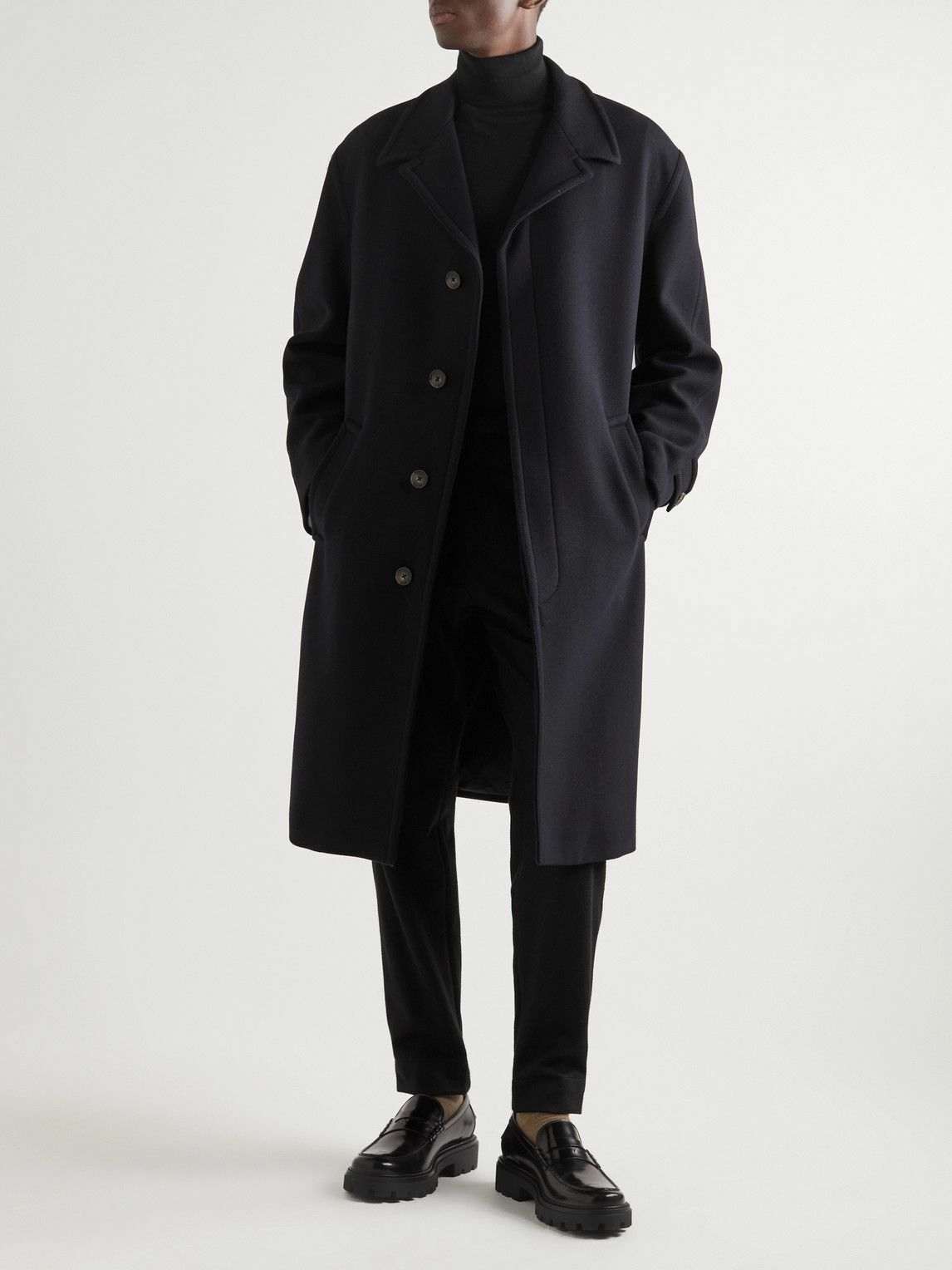 Tod's - Wool-Blend Coat - Blue Tod's