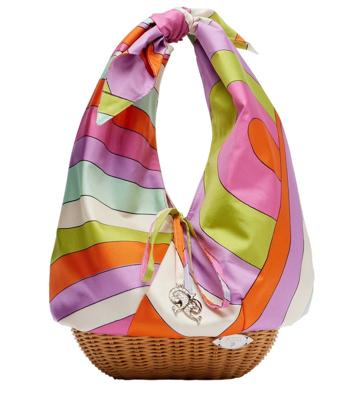 Photo: Pucci Picnic Iride silk top-handle bag