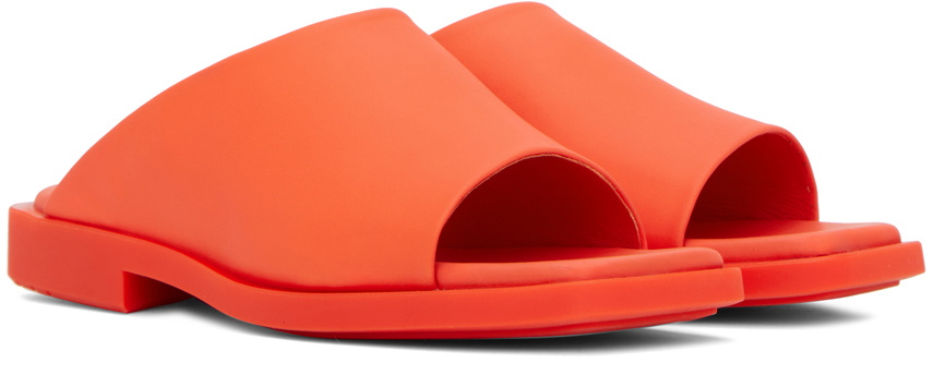 At.Kollektive Red Bianca Saunders Edition Morant Sandals