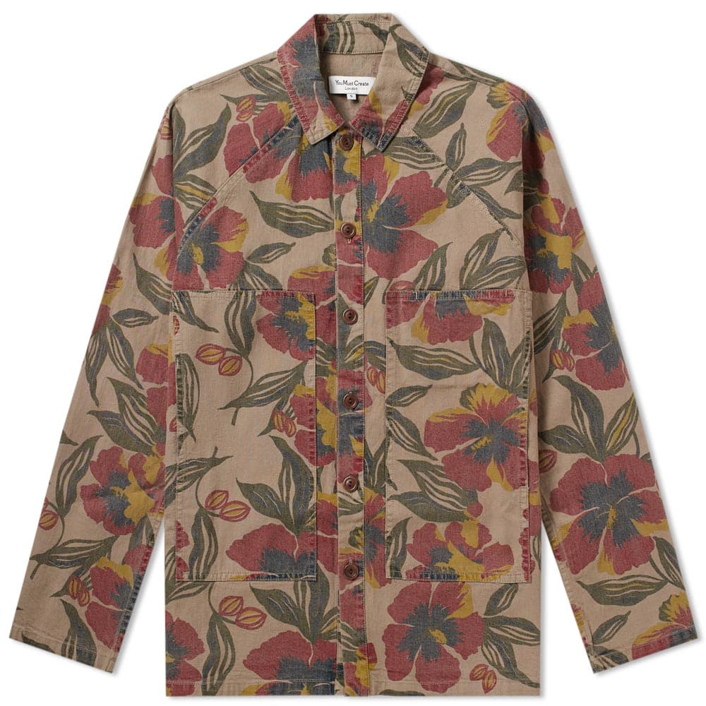 YMC Jungle Luke USN Shirt Brown YMC