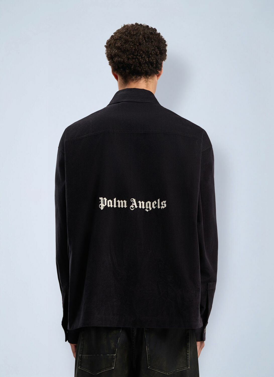 Palm Angels Classic Logo Corduroy Overshirt