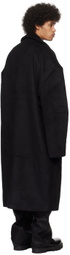 Entire Studios Black Basilica Coat