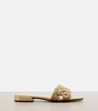 Jimmy Choo Chara woven slides