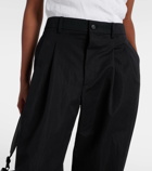 Wardrobe.NYC Cotton-blend drill wide-leg pants