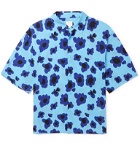 Sandro - Printed Woven Shirt - Blue