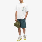 Jacquemus Men's Rose T-Shirt in White