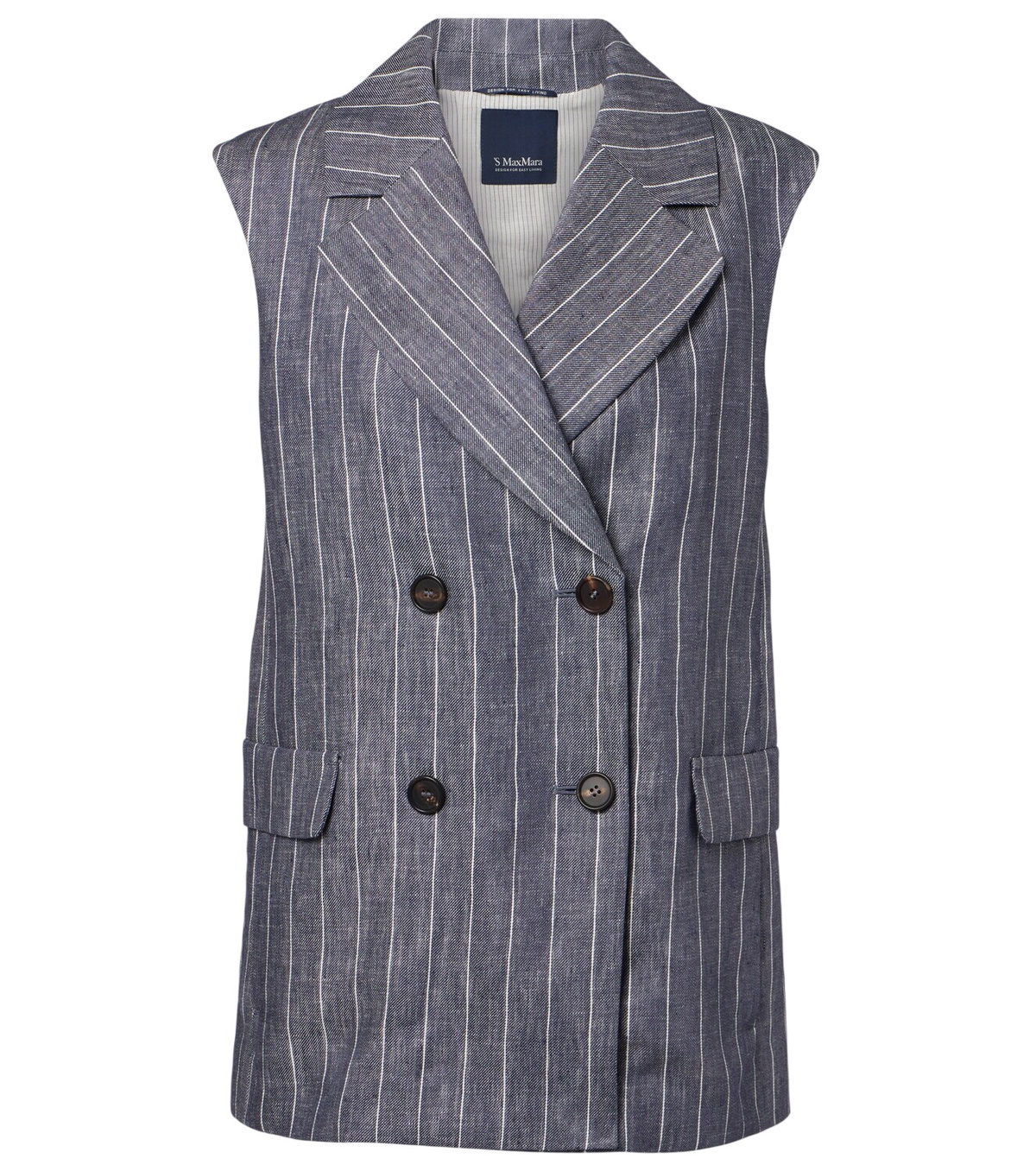 S MAX MARA Cinzia Denim Vest S Max Mara