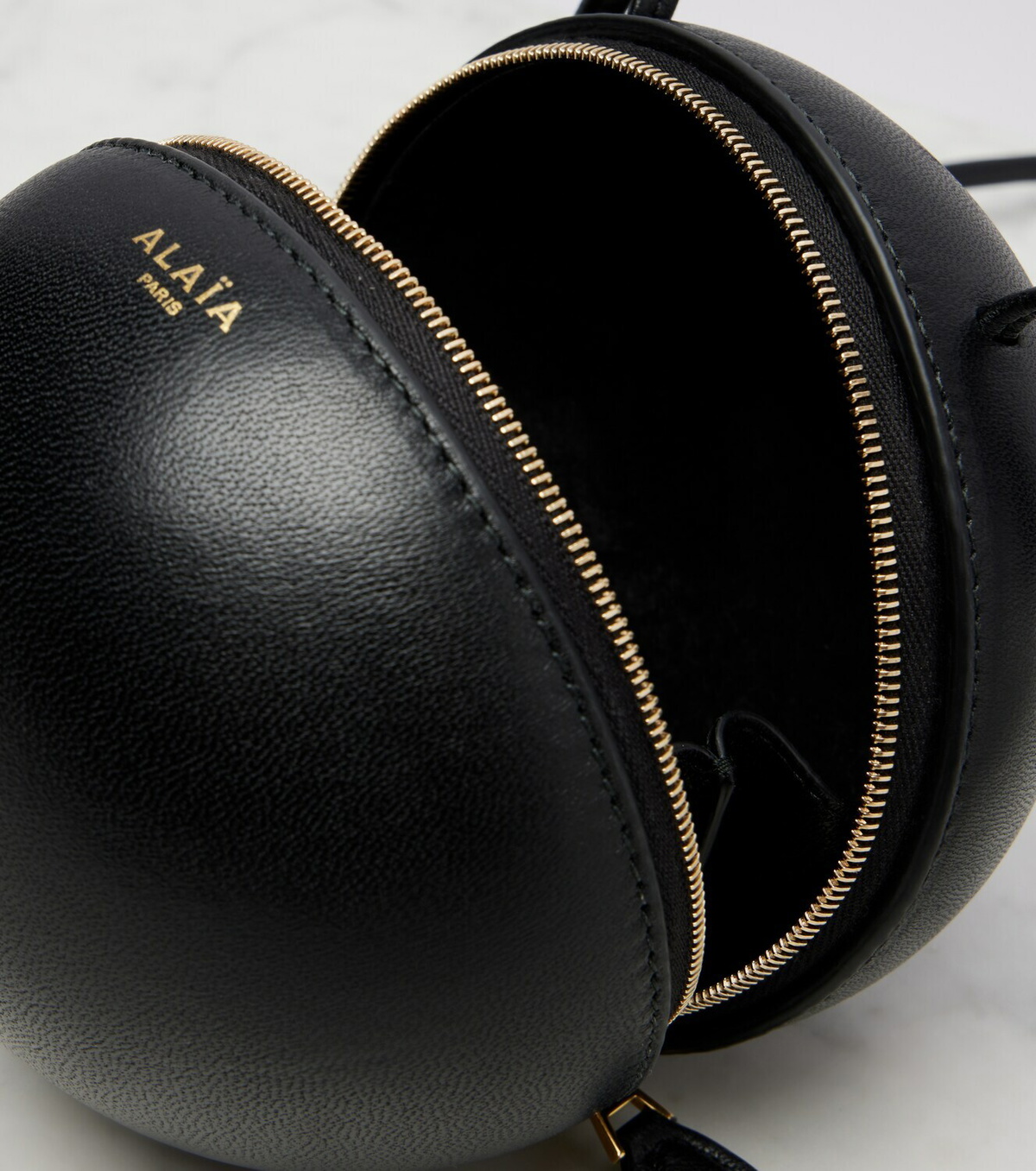 Alaïa Sphere Small leather shoulder bag